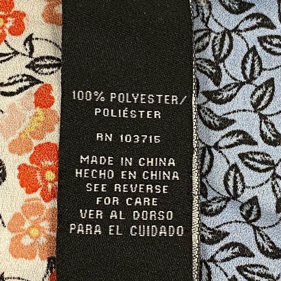 Zac & Rachel Womens Multicolored Floral Sleeveless Open Pullover Blouse Size XL - Picture 11 of 12